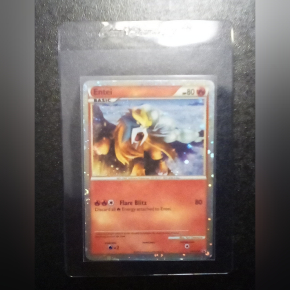 ✨RARE Entei HGSS20 Holo Pokemon Card✨